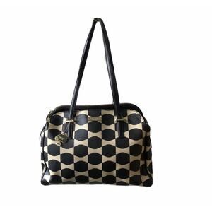 Kate Spade Black/Cream Satchel